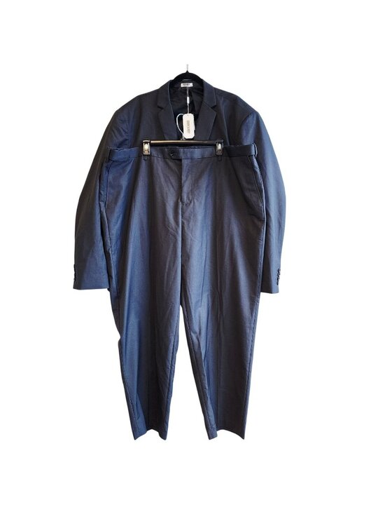 Coofandy Other - Coofandy Mens 2-Piece Suit Jacket & Pants Size 4XL Dark Gray Formal Wear New
